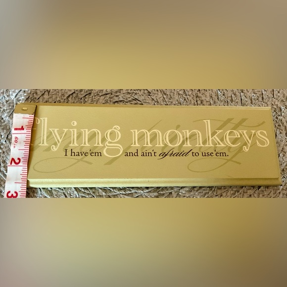 Danielson Designs Flying Monkey sign NWOT - Picture 4 of 4
